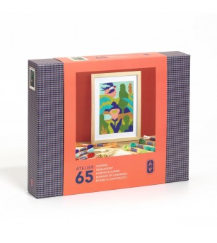 Atelier creativ 65 pentru adulti Goblen si broderie, Djeco - Lucru manual pentru adulți