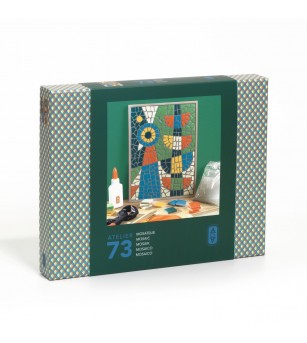 Atelier creativ 73 pentru adulti Mozaic artistic, Djeco - Lucru manual pentru adulți