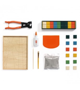 Atelier creativ 73 pentru adulti Mozaic artistic, Djeco - Lucru manual pentru adulți