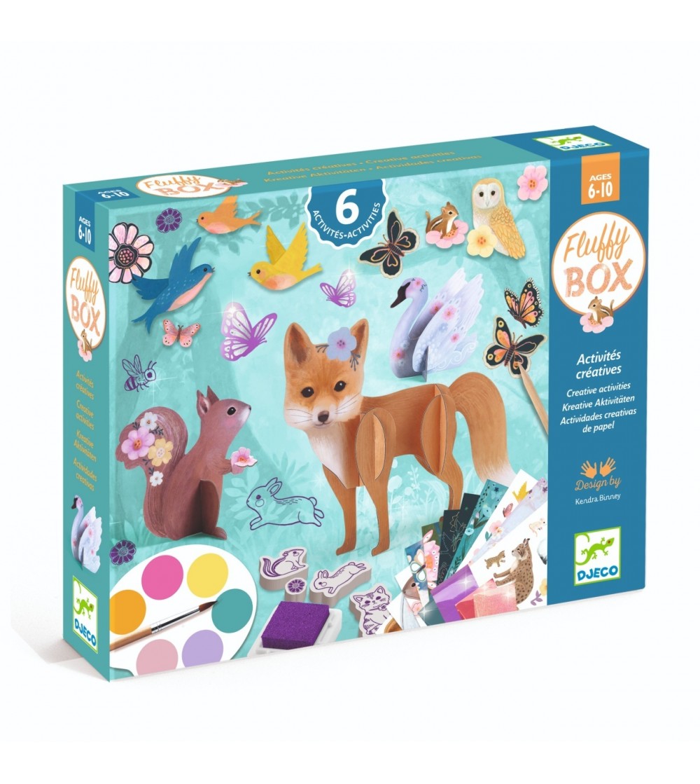 Atelier creativ Animalute dragalase, Djeco - Seturi creative DIY
