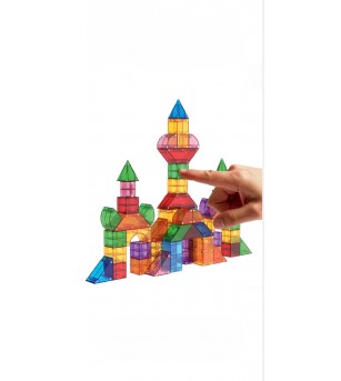 Blocuri magnetice Cubixx, 85 piese - Jucarii magnetice