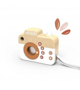 Camera foto din lemn, Speedy Monkey - Jucării de lemn
