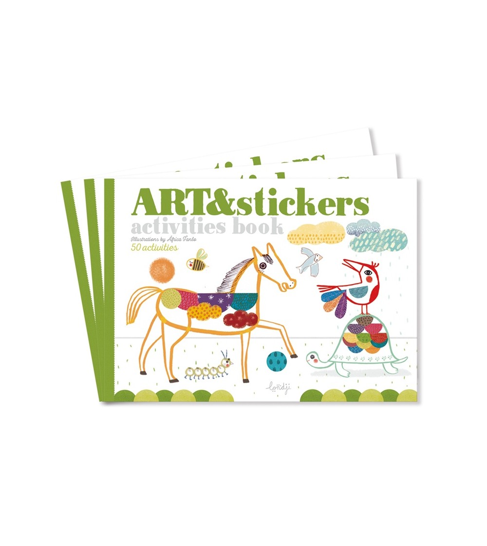 Carte Arta cu stickere, Londji - Stickere copii și abțibilduri