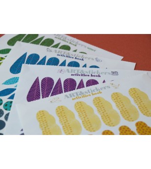 Carte Arta cu stickere, Londji - Stickere copii și abțibilduri