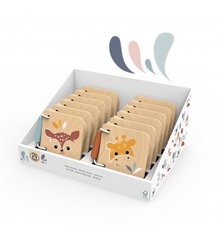 Carticica din lemn pentru bebelusi, Speedy Monkey - Jucării bebeluși