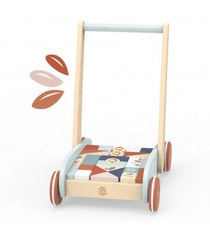 Carucior cu cuburi, Speedy Monkey - Jucării bebeluși