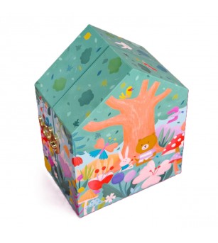 Cutie de bijuterii muzicala Casuta din copac, Svoora - Cutie muzicală