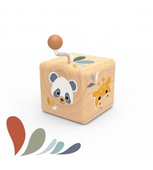 Cutiuta muzicala din lemn, Speedy Monkey - Cutie muzicală