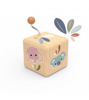 Cutiuta muzicala din lemn, Speedy Monkey - Cutie muzicală