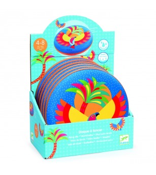 Disc frisbee Pasarea colibri, Djeco - Jucării și accesorii sportive