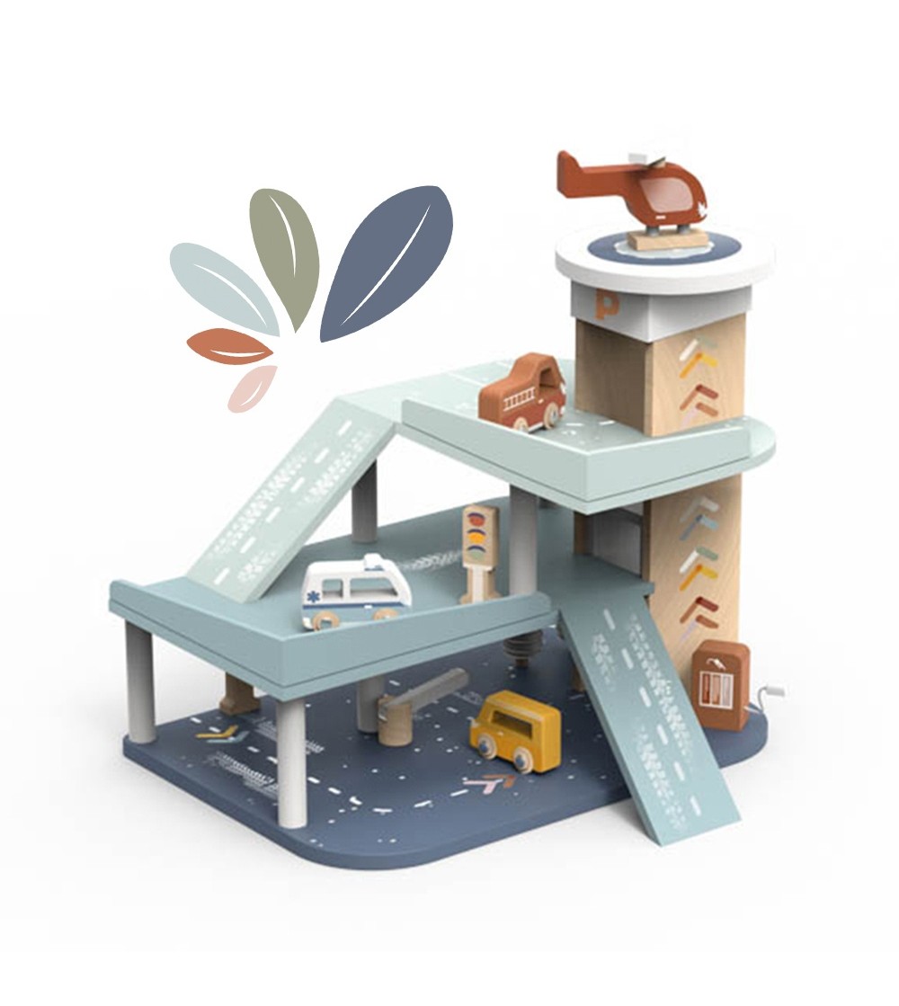 Garaj cu masinute, Speedy Monkey - Vehicule de jucărie