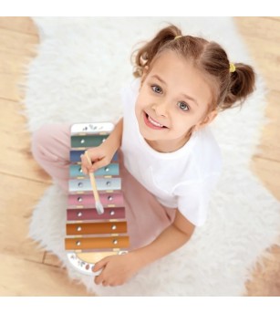 Instrument muzical Metalofon pentru copii, Speedy Monkey - Xilofon copii