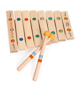 Instrument muzical Xilofon din lemn, Djeco - Xilofon copii