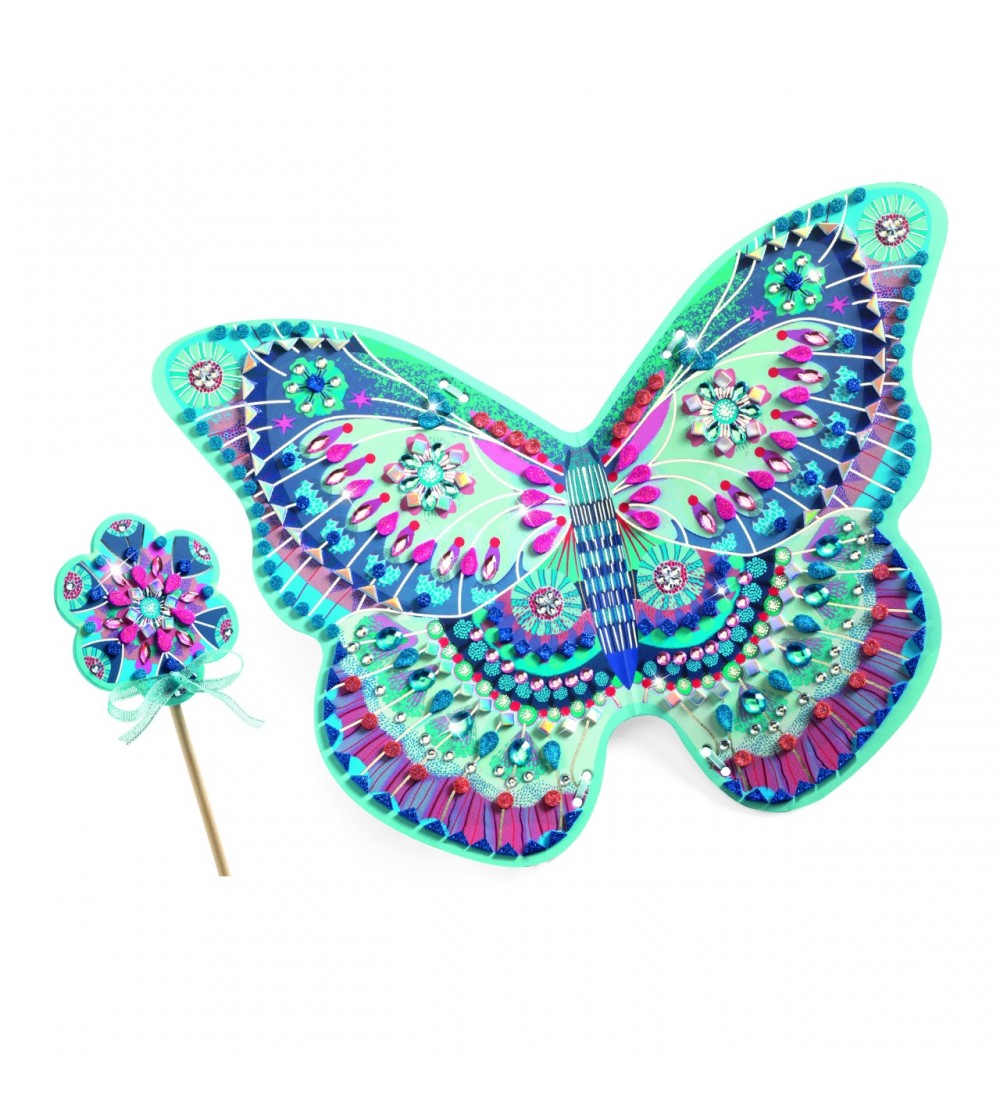 Joc creativ DIY Aripi si bagheta fermecata, Djeco - Seturi creative DIY
