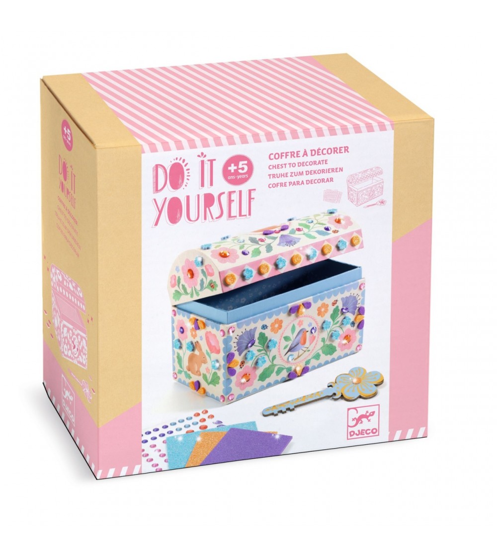 Joc creativ DIY Cufar fermecat, Djeco - Seturi creative DIY