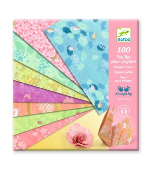 Joc creativ foi pentru origami Haru, Djeco - Origami