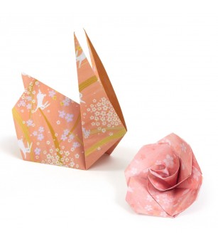 Joc creativ foi pentru origami Haru, Djeco - Origami