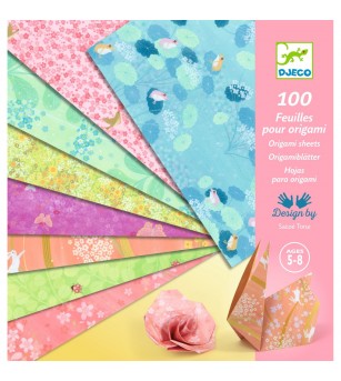 Joc creativ foi pentru origami Haru, Djeco - Origami