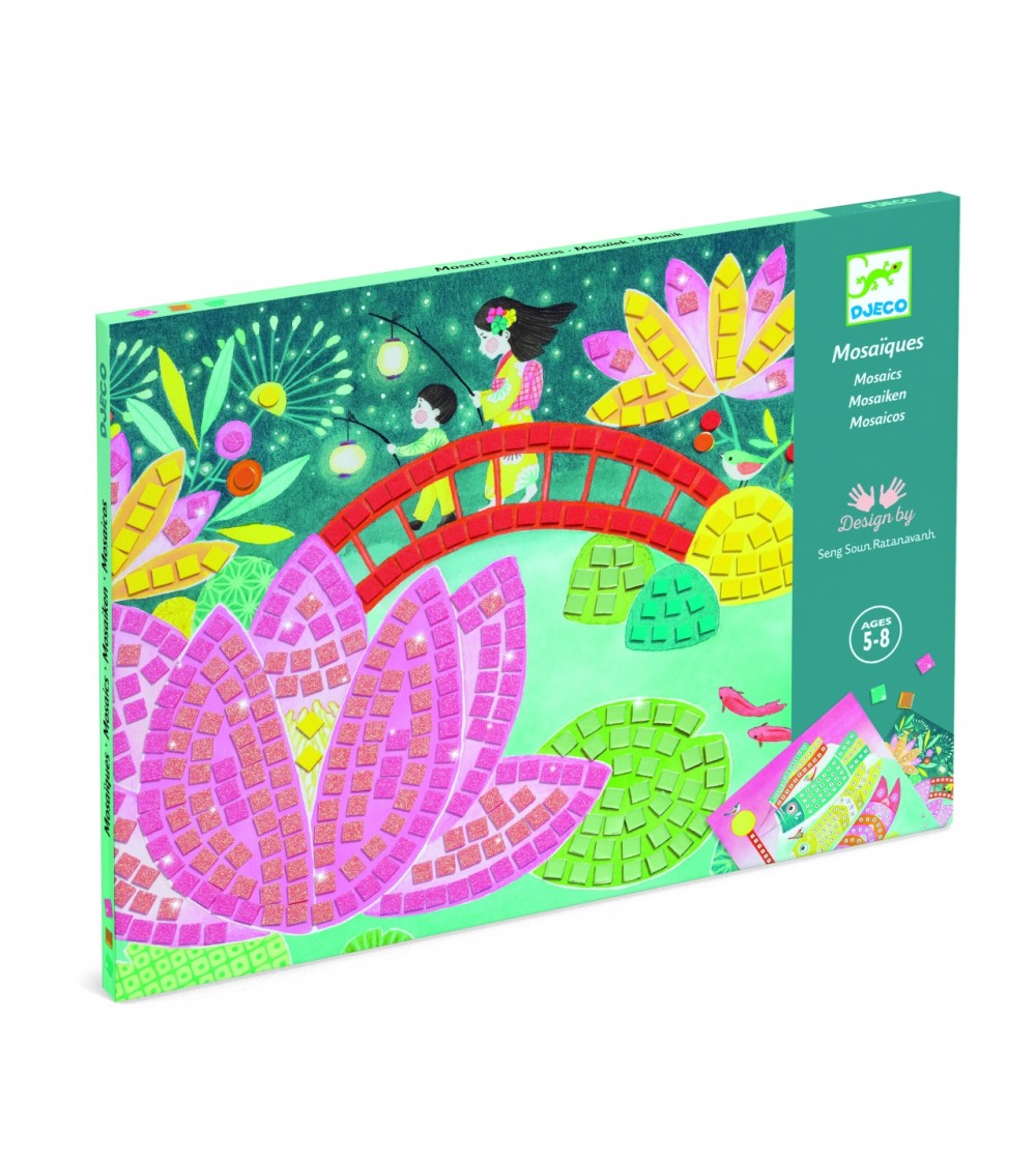 Joc creativ mozaic Arta japoneza, Djeco - Mozaic copii