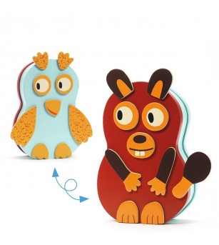 Joc cu magneti Animo, Djeco - Jucării creativ-educative