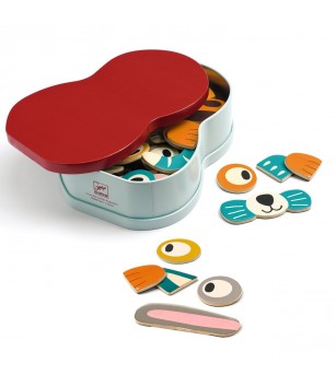 Joc cu magneti Animo, Djeco - Jucării creativ-educative