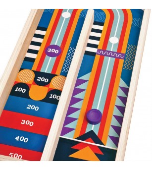 Joc de masa din lemn 2 in 1 Pinball si Ludo, Svoora - Jocuri de masă