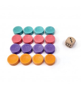 Joc de masa din lemn 2 in 1 Pinball si Ludo, Svoora - Jocuri de masă