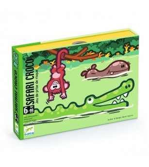 Joc de strategie si noroc Safari Croco, Djeco - Jocuri de masă