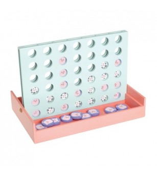 Joc din lemn 4 pe rand, Orange Tree Toys - Jocuri de observație și atenție
