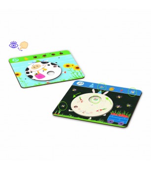 Joc educativ Eduludo Cauta si gaseste, Djeco - Jocuri de observație și atenție
