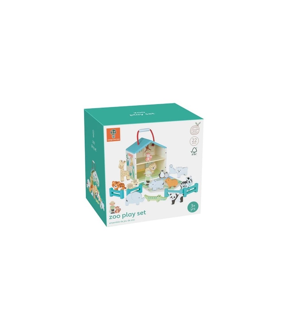 Joc magnetic – Gradina zoologica, Orange Tree Toys - Jucării de lemn si Montessori