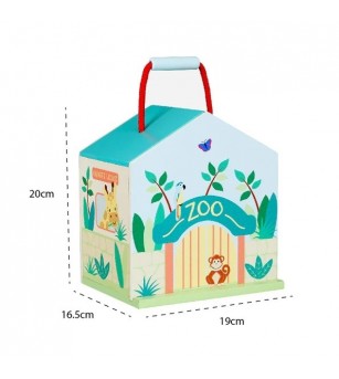 Joc magnetic – Gradina zoologica, Orange Tree Toys - Jucării de lemn si Montessori