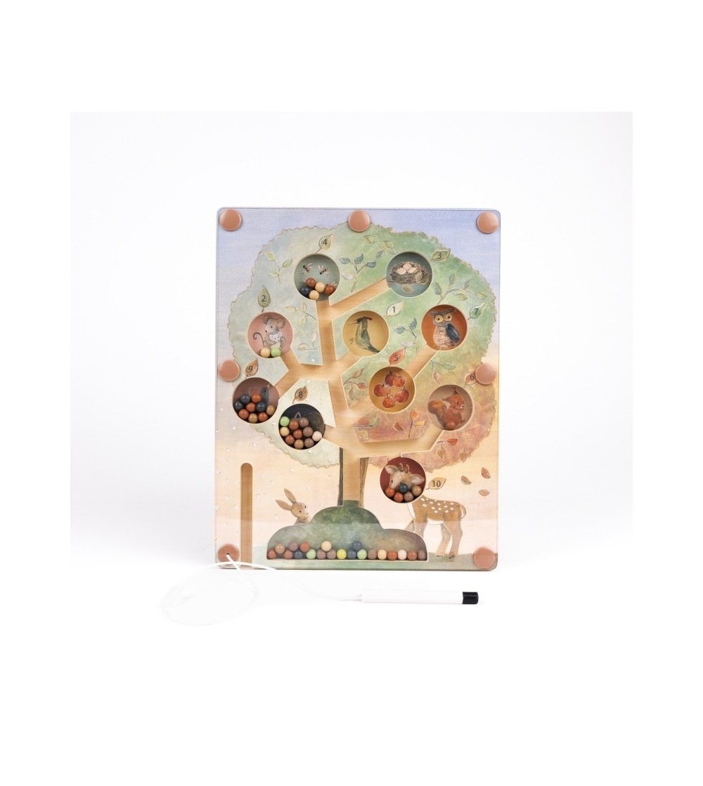 Joc magnetic tip labirint Arborele, Egmont Toys - Jucării de lemn si Montessori
