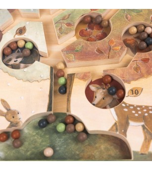 Joc magnetic tip labirint Arborele, Egmont Toys - Jucării de lemn si Montessori