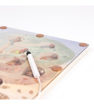 Joc magnetic tip labirint Arborele, Egmont Toys - Jucării de lemn si Montessori