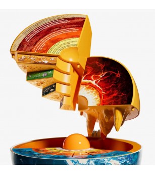 Joc STEM Glob pamantesc interactiv, TopBright - Știință și tehnică