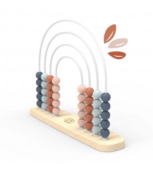 Jucarie educativă Abac curcubeu, Speedy Monkey - Jucării bebeluși