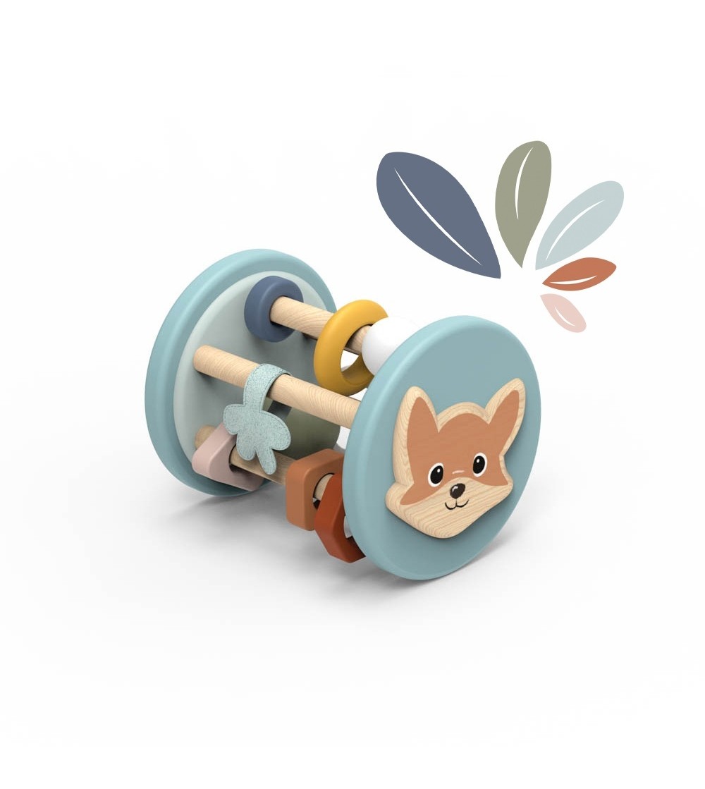 Jucarie senzoriala bebe din lemn, Speedy Monkey - Jucării bebeluși