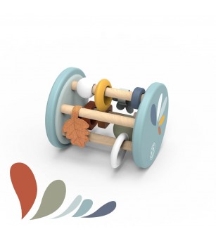 Jucarie senzoriala bebe din lemn, Speedy Monkey - Jucării bebeluși