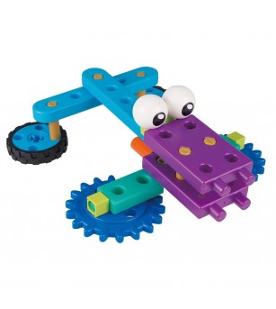 Kit STEM de construit roboti, Gigo Toys - Jocuri construcție