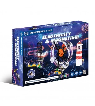 Kit STEM Electricitate si Magnetism, Gigo Toys - Jocuri construcție
