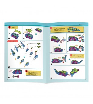 Kit STEM Gecko robotul care se catara, Gigo Toys - Jocuri construcție