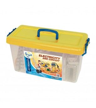 Kit STEM Laborator de circuite electrice, Gigo Toys - Jocuri construcție