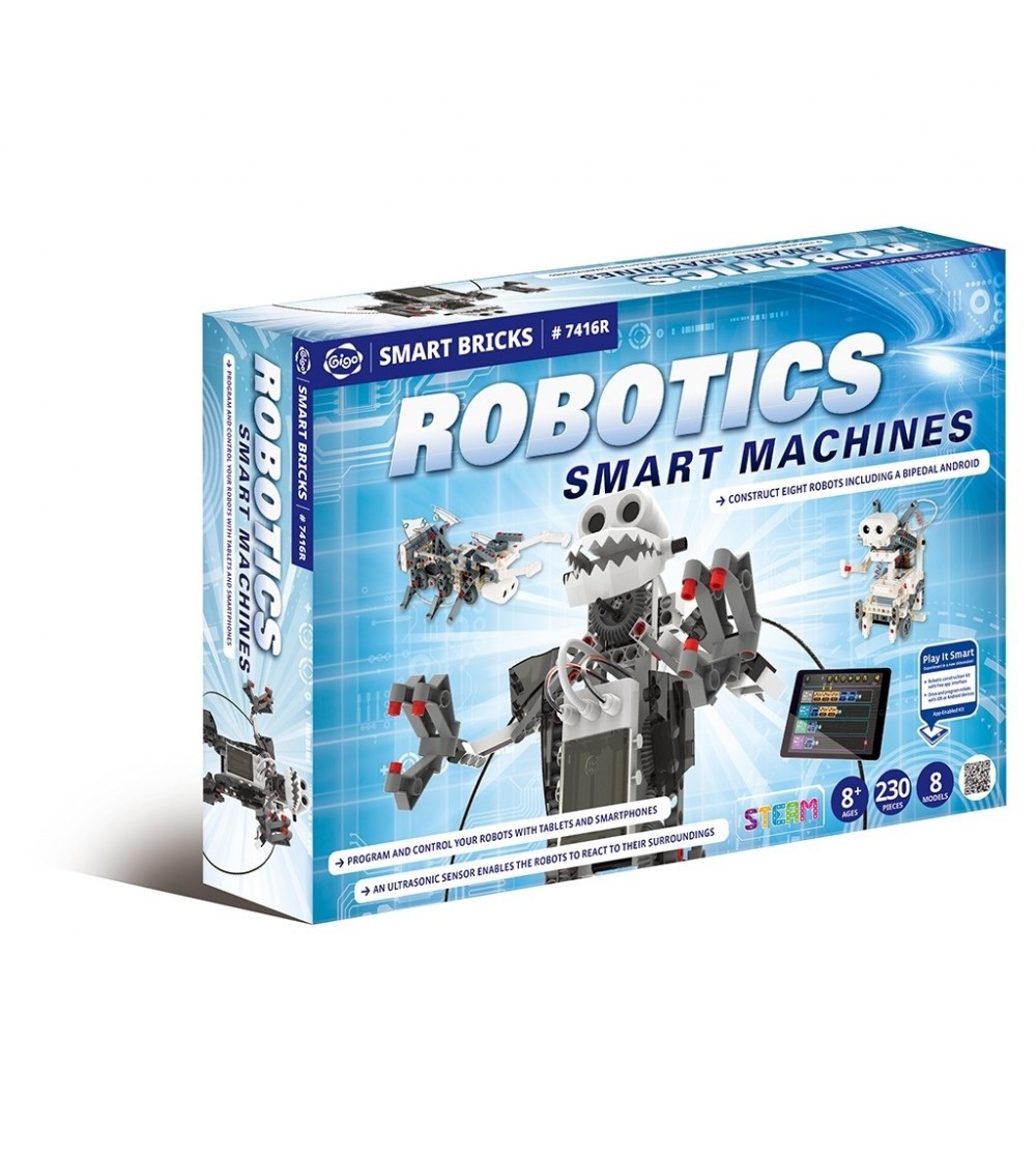 Kit STEM Roboti inteligenti, Gigo Toys - Jocuri construcție