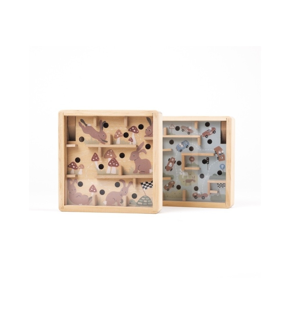 Labirint din lemn cu bila, Egmont Toys - Jucării de lemn si Montessori