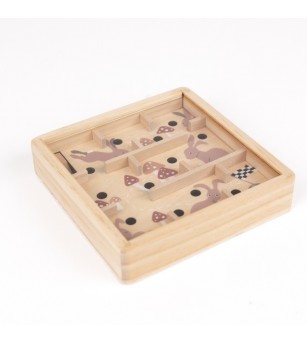 Labirint din lemn cu bila, Egmont Toys - Jucării de lemn si Montessori