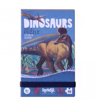 Mini puzzle Dinozauri, Londji - Puzzle copii