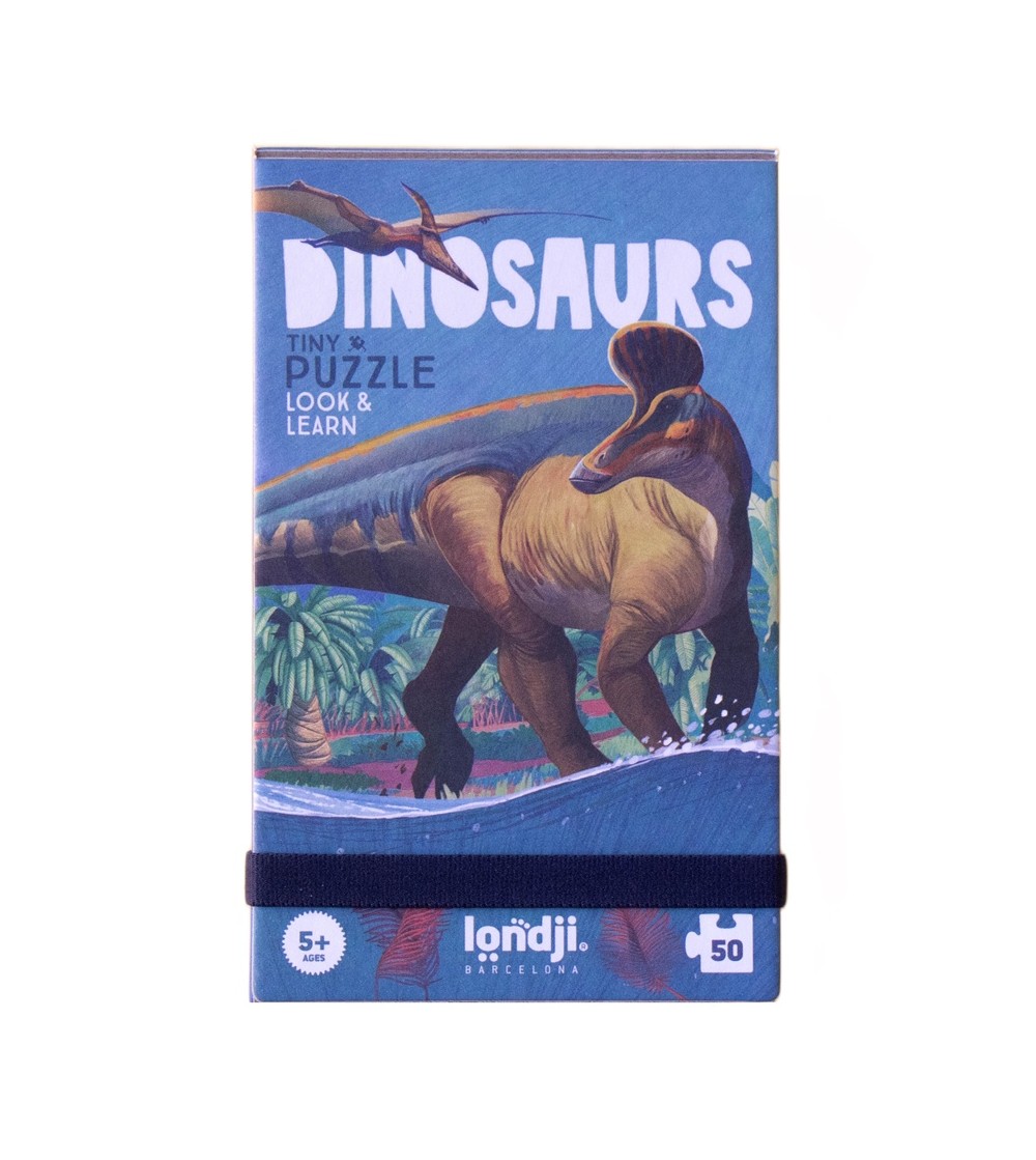 Mini puzzle Dinozauri, Londji - Puzzle copii
