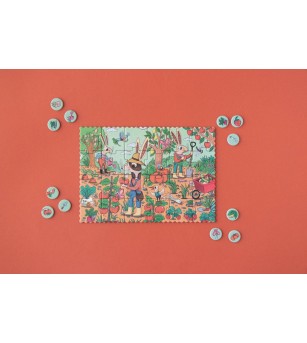 Mini puzzle Gradina, Londji - Puzzle copii