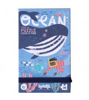 Mini puzzle Ocean, Londji - Puzzle copii
